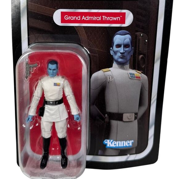 Star Wars Rebels Grand Admiral Thrawn Action Figures 3.75” Vintage Collection - Picture 3 of 8